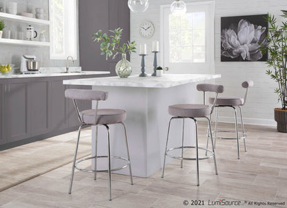 Majestic Office Furniture 26" Fixed-Height Counter Stool - Set of 2
