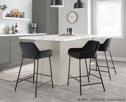 Majestic Office Furniture 24" Fixed-Height Counter Stool - Set of 2