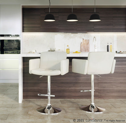 Majestic Office Furniture Adjustable Barstool