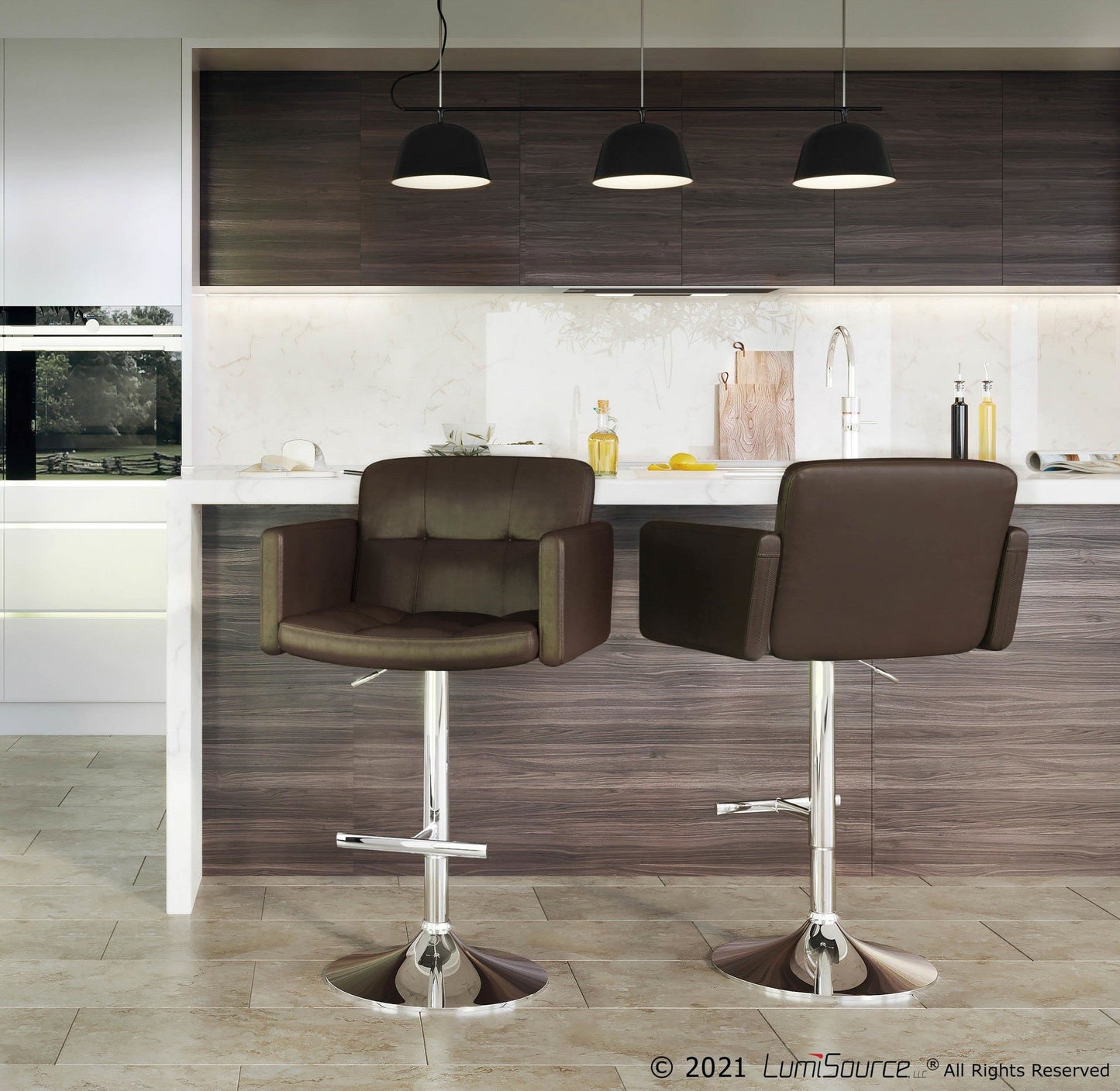 Majestic Office Furniture Adjustable Barstool