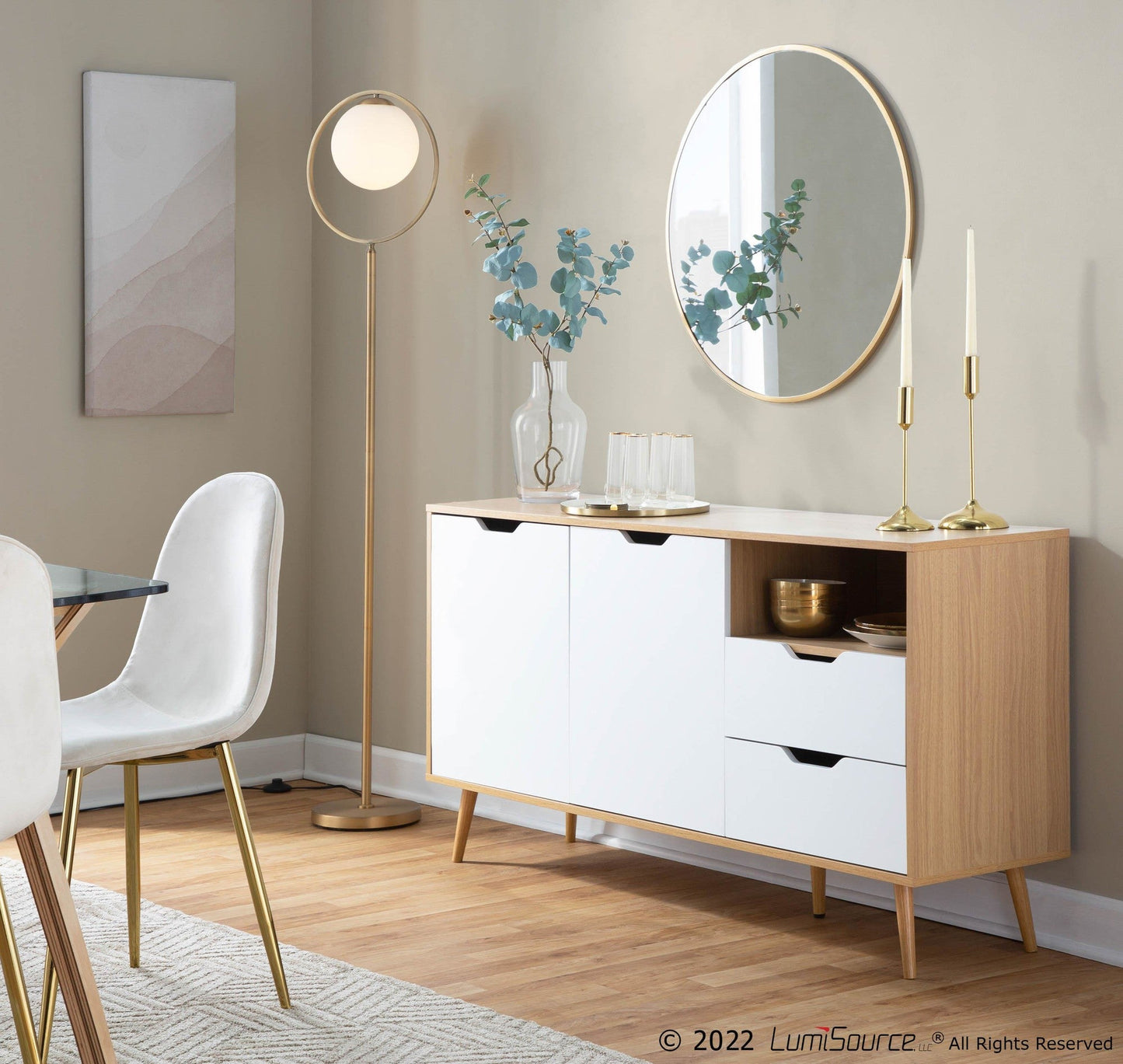Majestic Office Furniture Floor Lamp