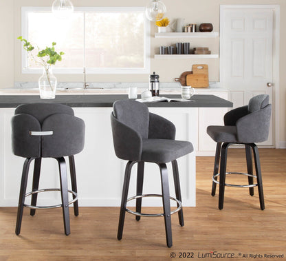 Majestic Office Furniture 26" Fixed-Height Counter Stool - Set of 2