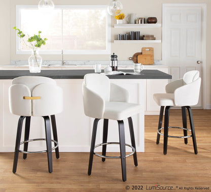 Majestic Office Furniture 26" Fixed-Height Counter Stool - Set of 2