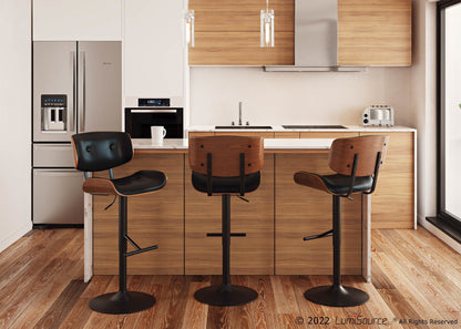 Majestic Office Furniture Adjustable Barstool