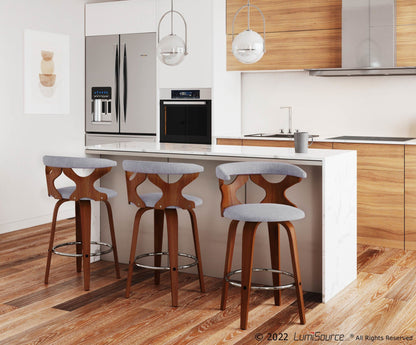 Majestic Office Furniture 26" Fixed-Height Counter Stool - Set of 2