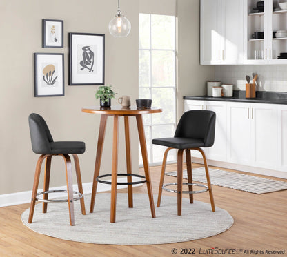 Majestic Office Furniture 26" Fixed-Height Counter Stool - Set of 2