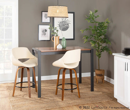 Majestic Office Furniture 26" Fixed-Height Counter Stool - Set of 2