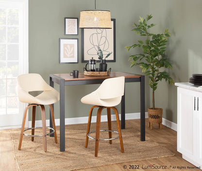 Majestic Office Furniture 26" Fixed-Height Counter Stool - Set of 2