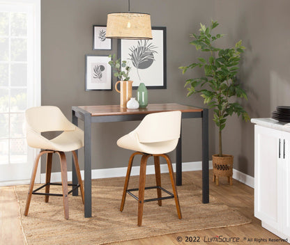 Majestic Office Furniture 26" Fixed-Height Counter Stool - Set of 2