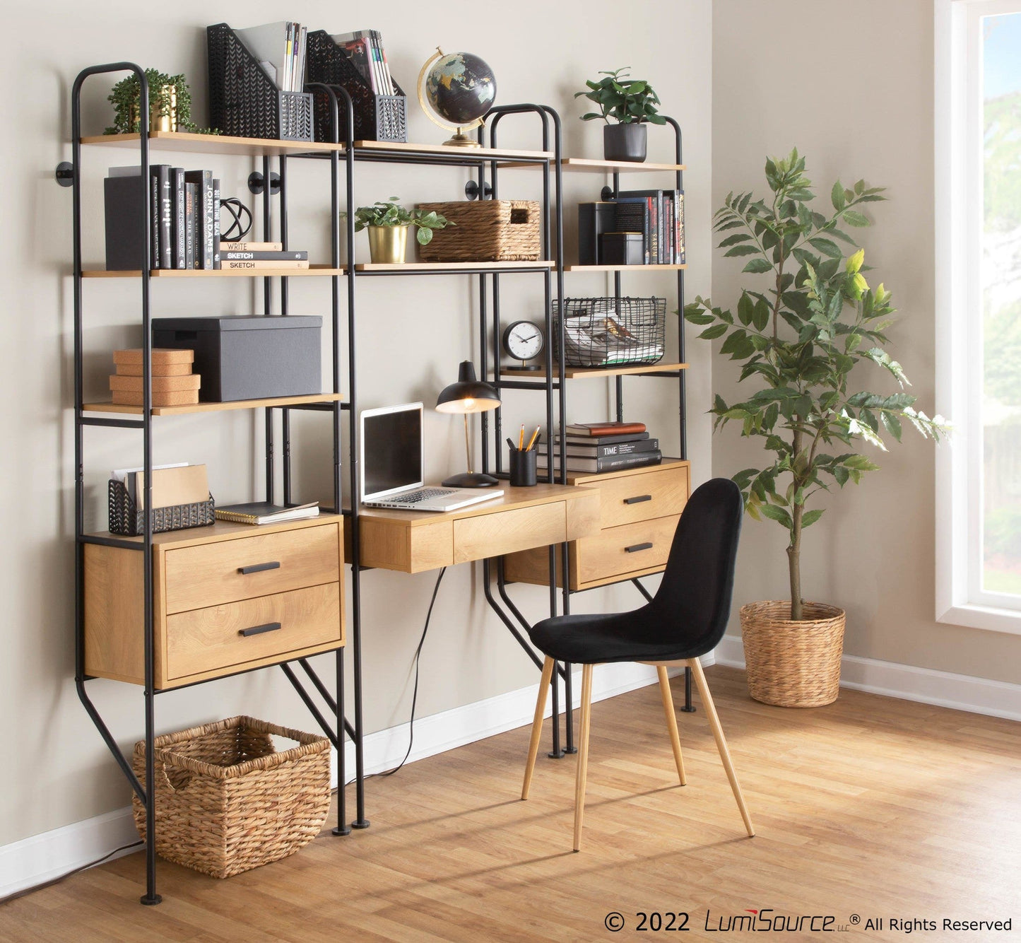Lumisource Lean Bookcase