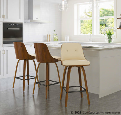 Majestic Office Furniture 26" Fixed-Height Counter Stool - Set of 2