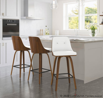 Majestic Office Furniture 26" Fixed-Height Counter Stool - Set of 2
