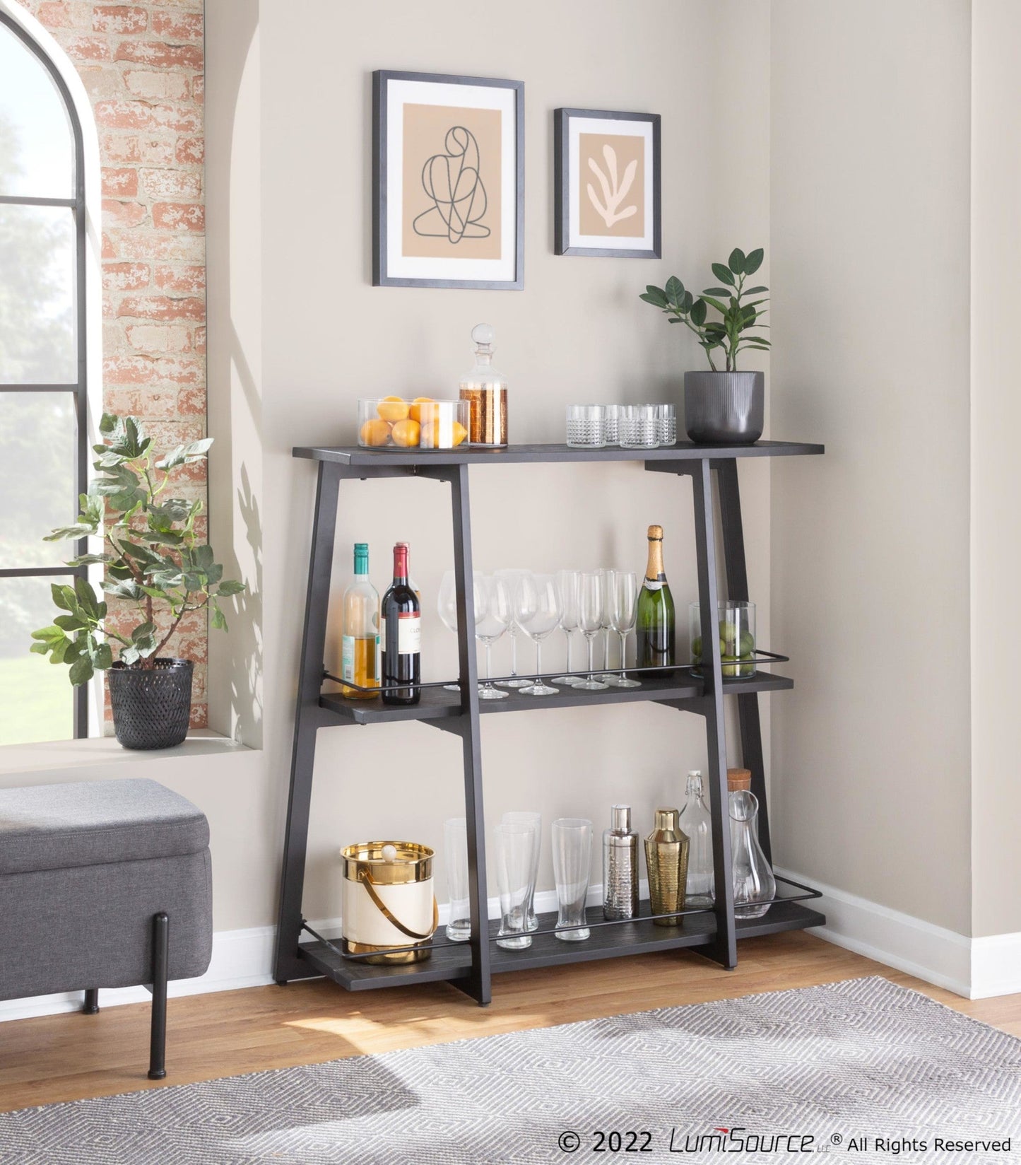Lumisource Converge Bookcase