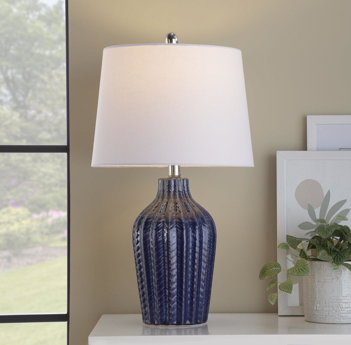 Majestic Office Furniture 23" Ceramic Table Lamp - Set of 2