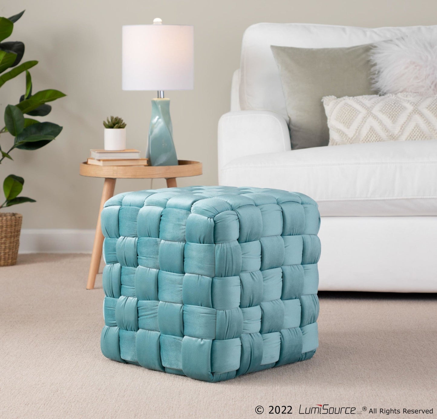 Majestic Office Furniture Square 16" Ottoman