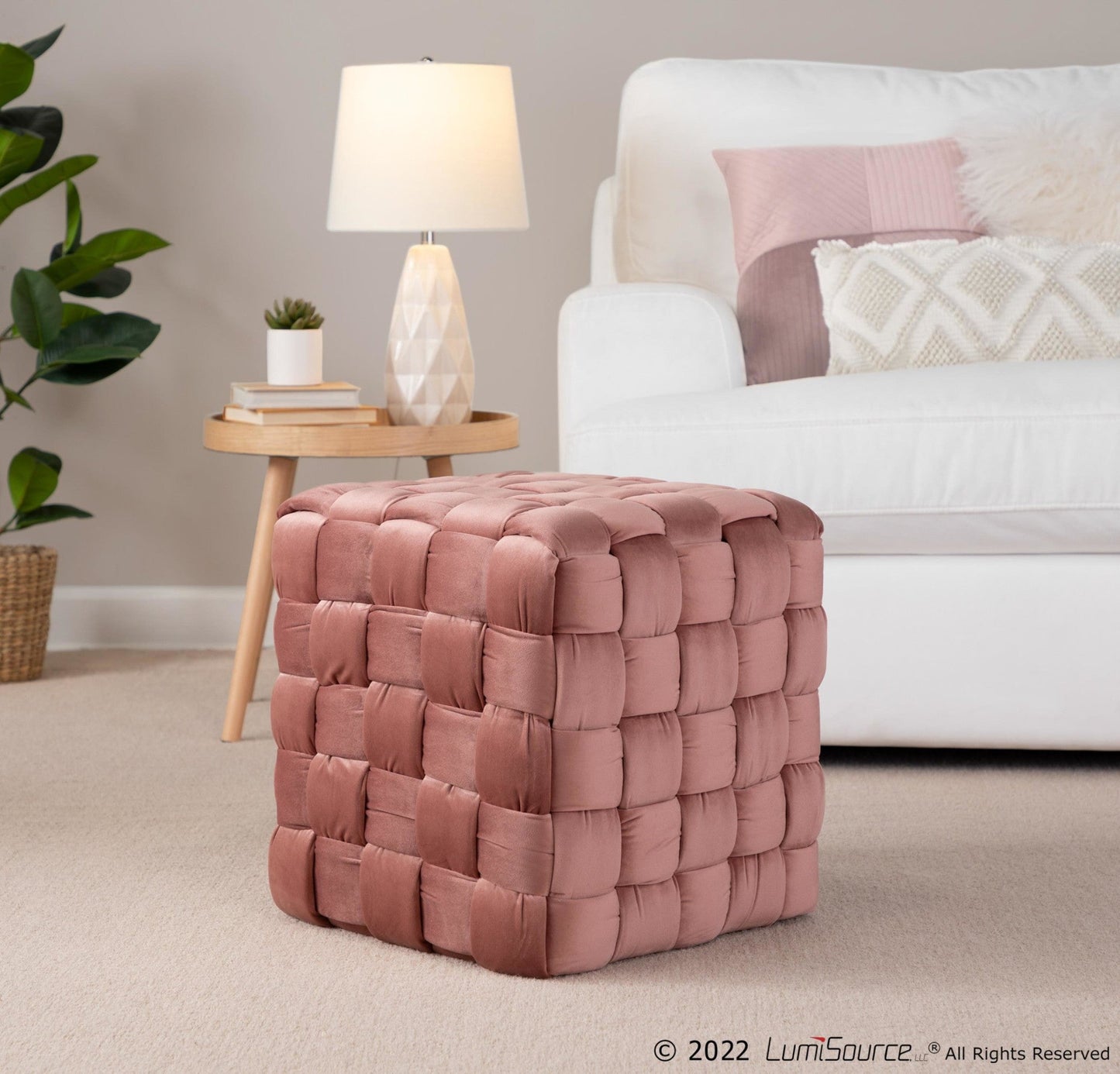 Majestic Office Furniture Square 16" Ottoman