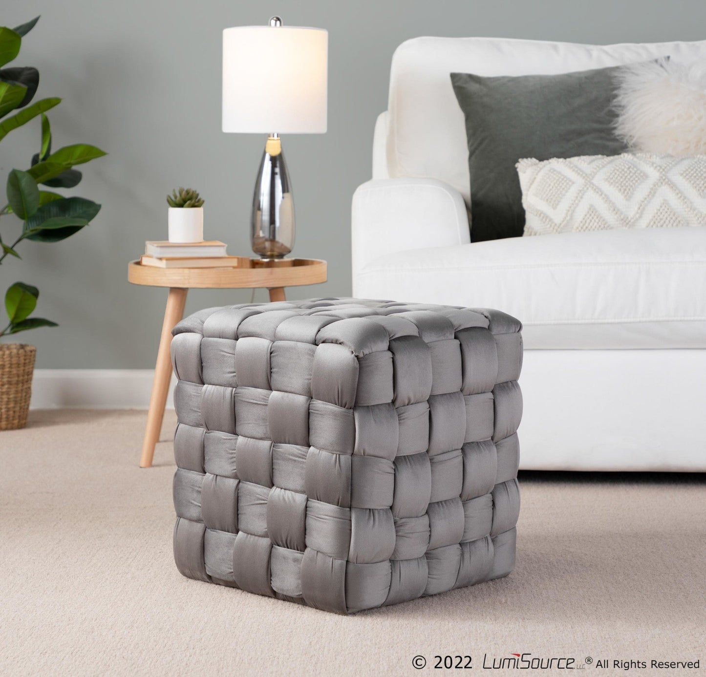 Majestic Office Furniture Square 16" Ottoman