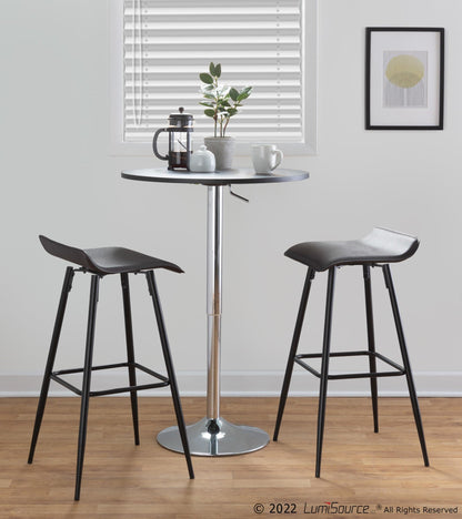 Majestic Office Furniture 30" Fixed-Height Barstool - Set of 2