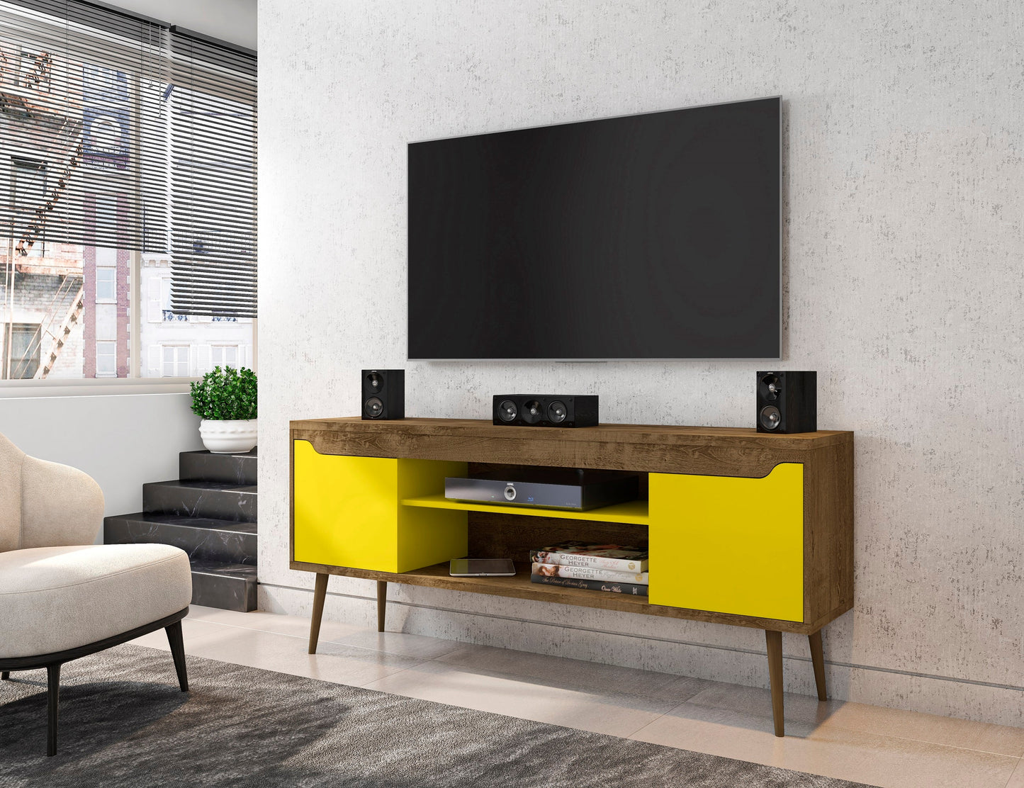 Manhattan Comfort Bradley TV Stand