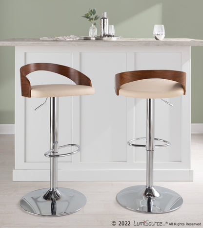 Majestic Office Furniture Adjustable Barstool - Set of 2