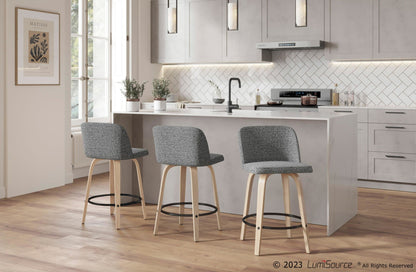 Majestic Office Furniture 24" Fixed-Height Counter Stool - Set of 2
