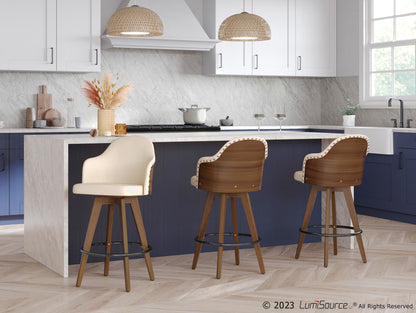 Majestic Office Furniture 26" Fixed-Height Counter Stool
