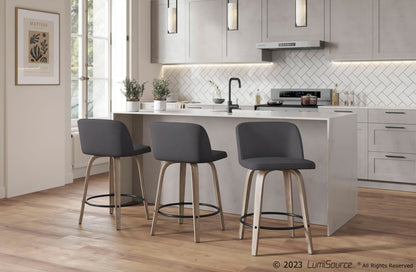 Majestic Office Furniture 26" Fixed-Height Counter Stool - Set of 2