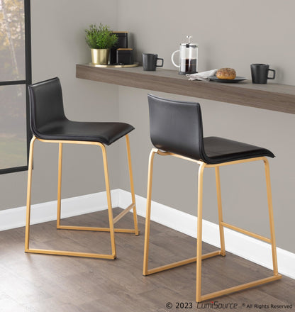 Majestic Office Furniture 26" Fixed-Height Counter Stool - Set of 2