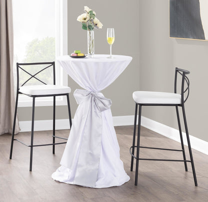 Majestic Office Furniture Charlotte 25" Fixed-Height Counter Stool - Set of 2