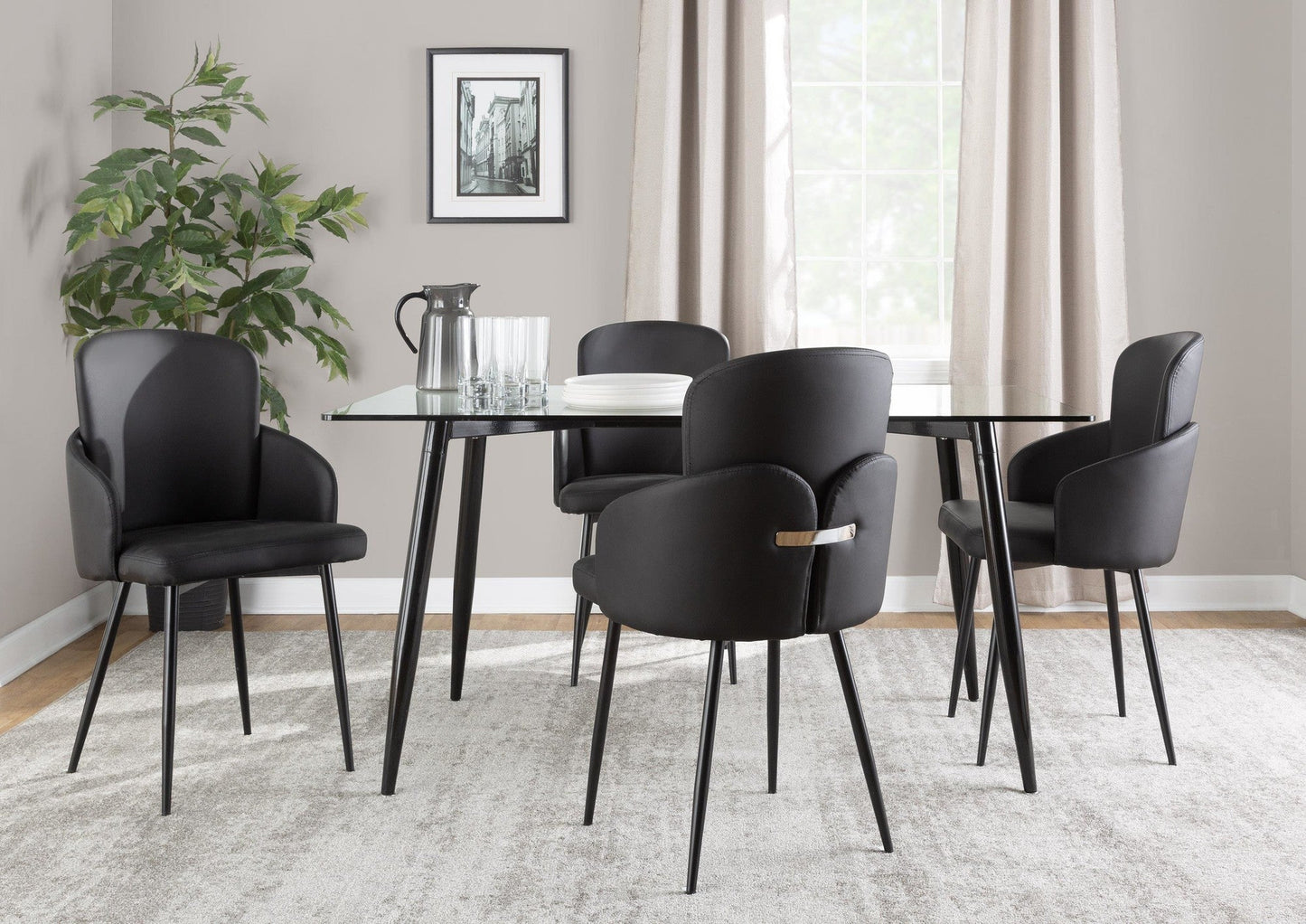 Majestic Office Furniture Dining Chair - Set of 2