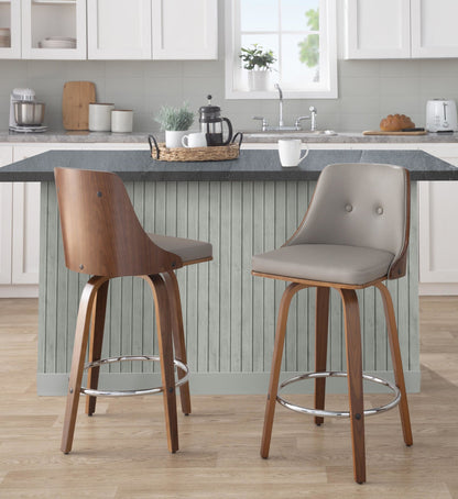 Majestic Office Furniture 26" Fixed-Height Counter Stool - Set of 2