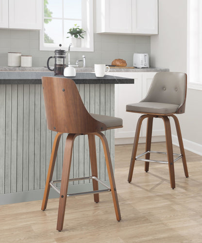 Majestic Office Furniture 26" Fixed-Height Counter Stool - Set of 2