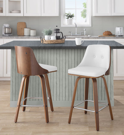 Majestic Office Furniture 26" Fixed-Height Counter Stool - Set of 2