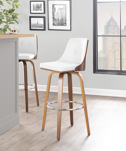 Majestic Office Furniture 30" Fixed-Height Barstool - Set of 2
