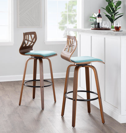 Majestic Office Furniture 30" Fixed-Height Barstool - Set of 2