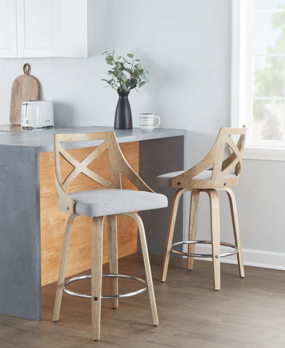Majestic Office Furniture 26" Fixed-Height Counter Stool - Set of 2