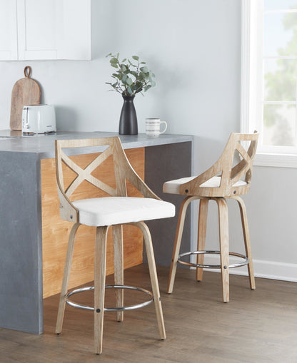 Majestic Office Furniture 26" Fixed-Height Counter Stool - Set of 2