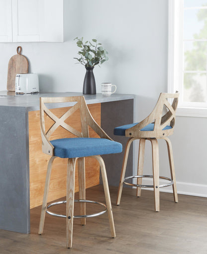 Majestic Office Furniture 26" Fixed-Height Counter Stool - Set of 2