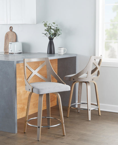 Majestic Office Furniture 26" Fixed-Height Counter Stool - Set of 2