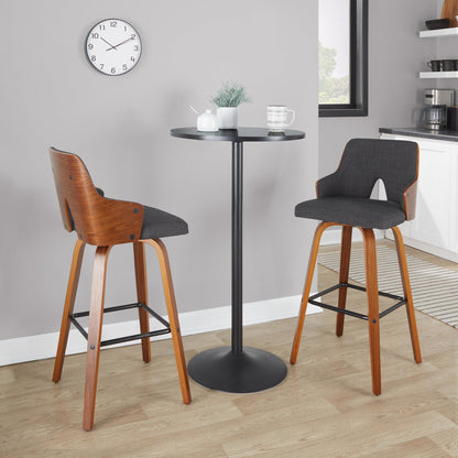 Majestic Office Furniture 30" Fixed-Height Barstool - Set of 2