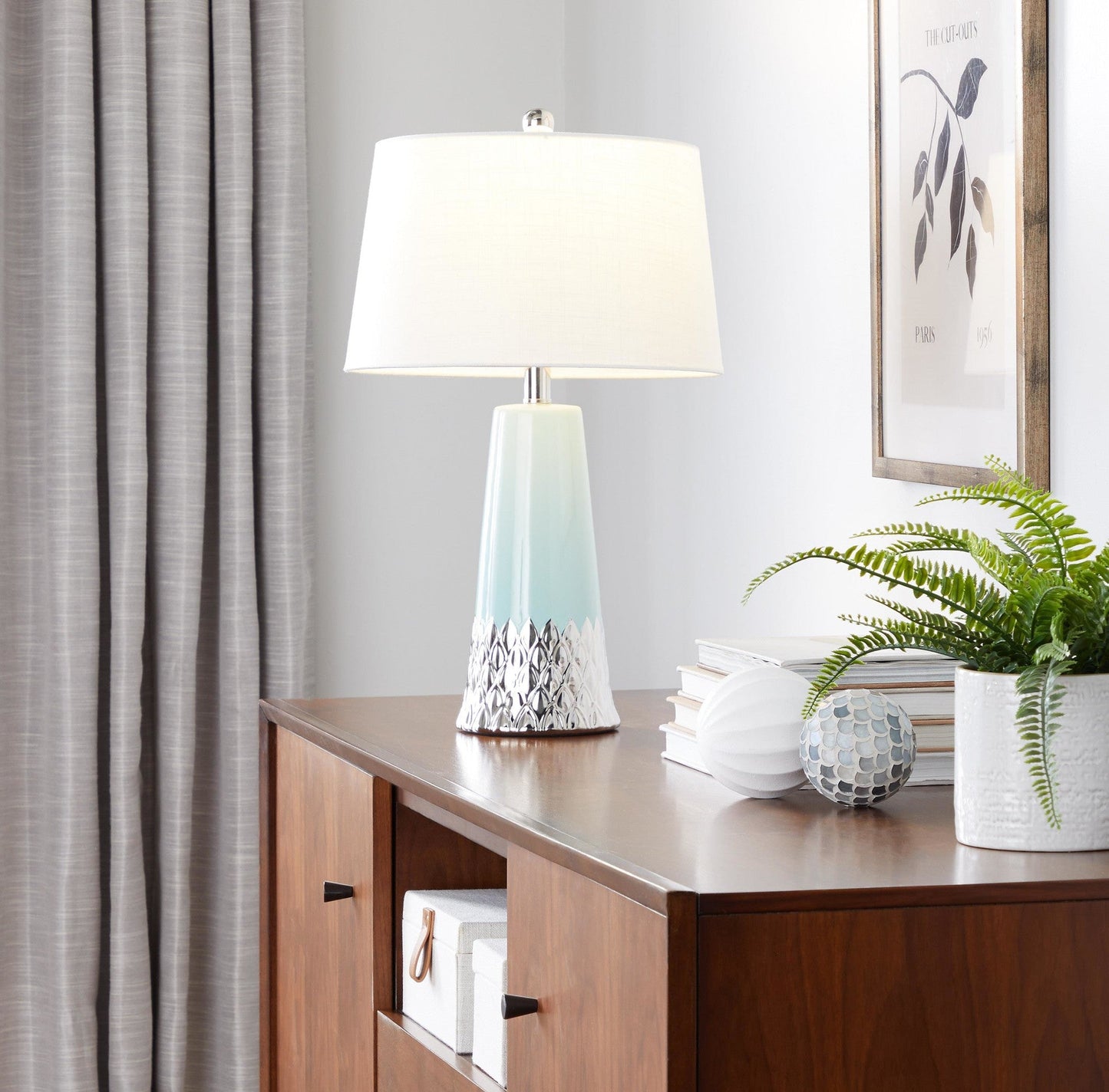 Lumisource Penelope 22" Ceramic Table Lamp