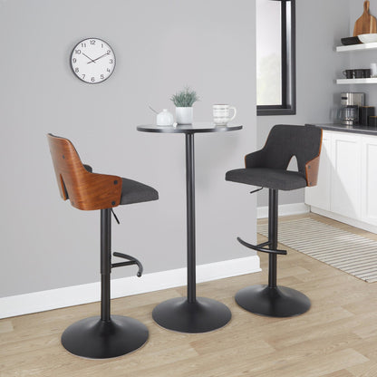Majestic Office Furniture Adjustable Barstool - Set of 2
