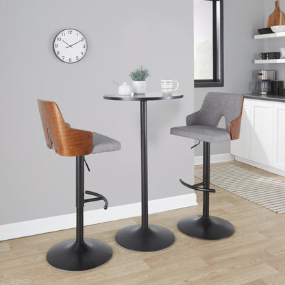 Majestic Office Furniture Adjustable Barstool - Set of 2
