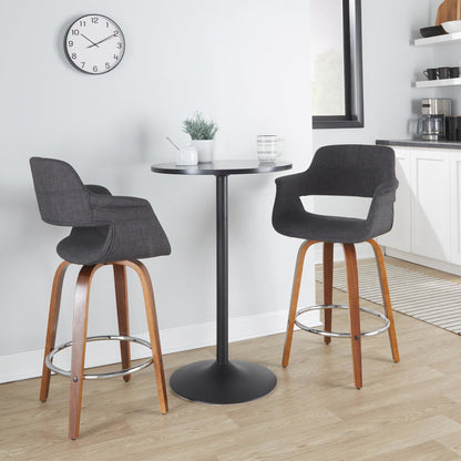 Majestic Office Furniture Flair 26" Fixed-Height Counter Stool - Set of 2