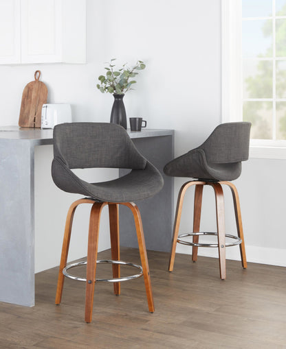 Majestic Office Furniture 26" Fixed-Height Counter Stool - Set of 2