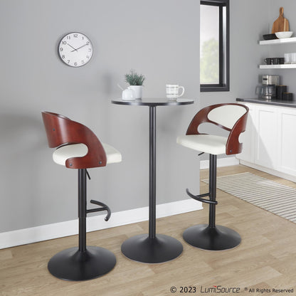 Majestic Office Furniture Adjustable Barstool - Set of 2