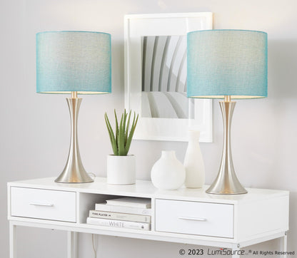 Majestic Office Furniture 24" Metal Table Lamp - Set of 2