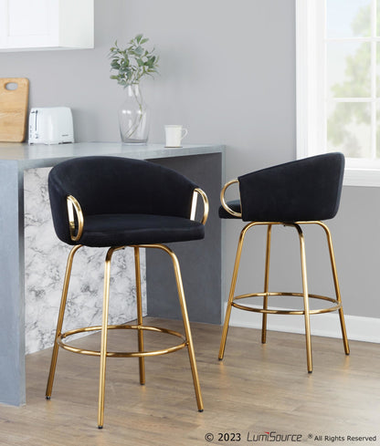 Majestic Office Furniture 26" Fixed-Height Counter Stool - Set of 2