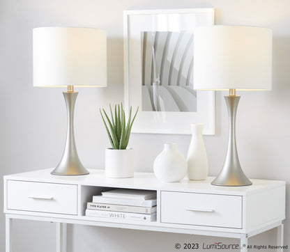 Majestic Office Furniture 24" Metal Table Lamp - Set of 2
