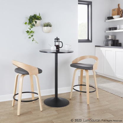 Majestic Office Furniture 26" Fixed-Height Counter Stool - Set of 2